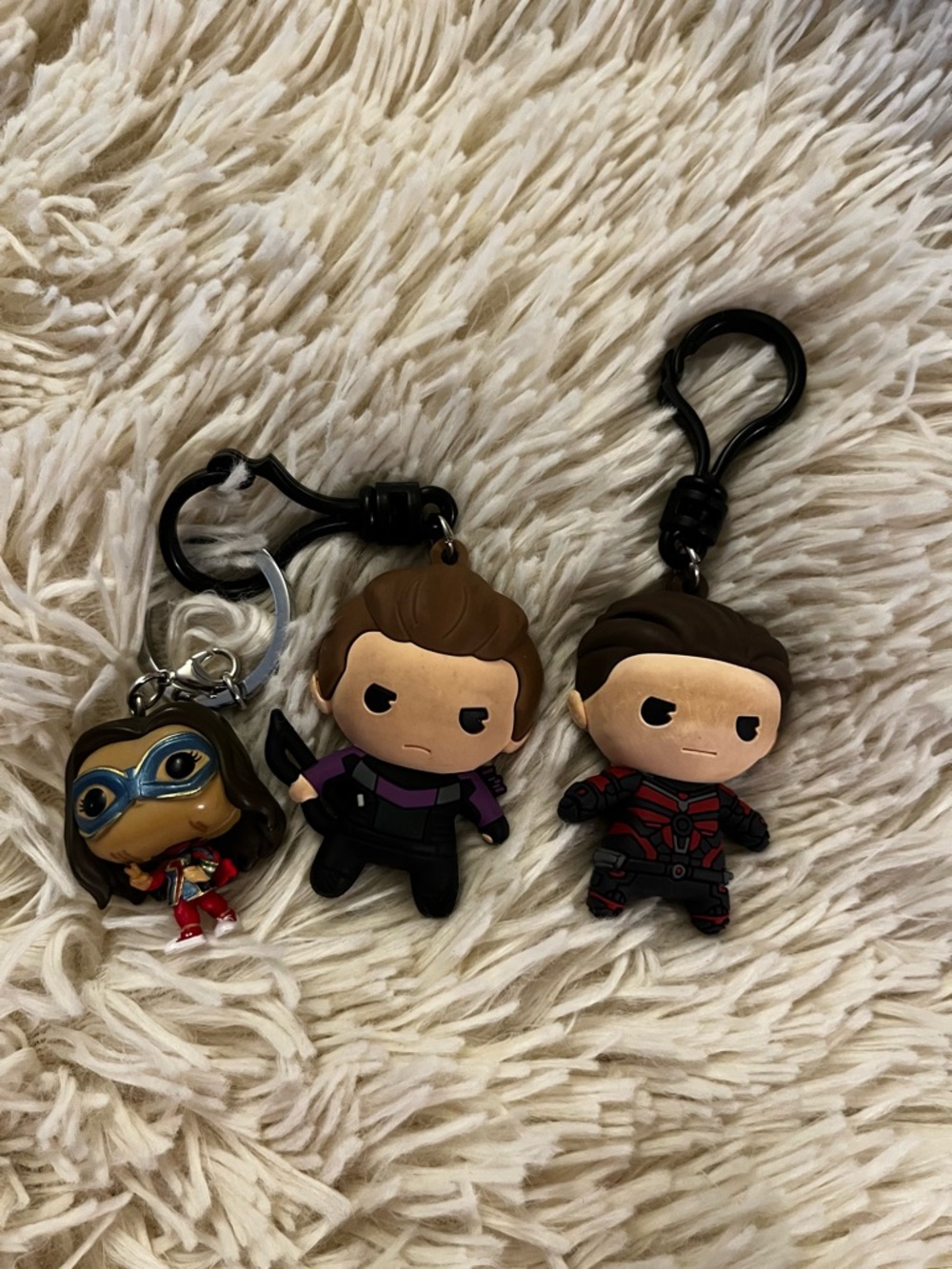 Marvel Funko Pop Inspired Keychain Set - Multicolor (3 Pack)